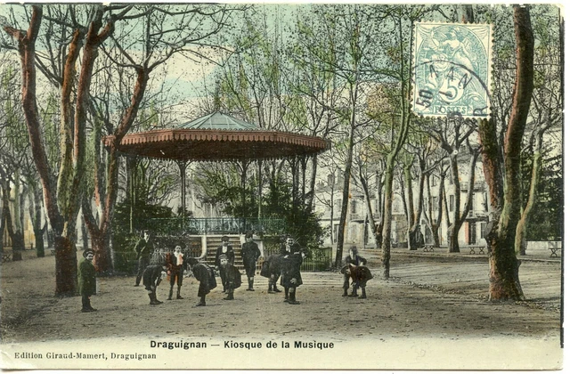 Carte Postale // Draguignan Kiosque De La Musique