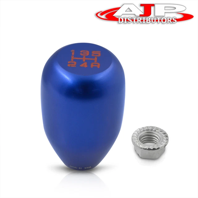 JDM Style Green Aluminum 5-Speed Shift Knob M12 X 1.25 For Subaru Manual