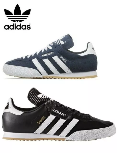 ⚫⚫ 2022 Genuine Adidas Originals Samba Super ® ( Men Sizes UK:7 - 12 ) Brand New