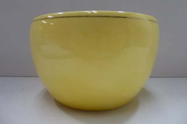 Vintage Royal Winton Floral Yellow Pottery Grimwades Petunia Sugar Bowl