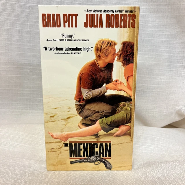 THE MEXICAN (VHS) Brad Pitt, Julia Roberts, James Gandolfini. Tout NEUF