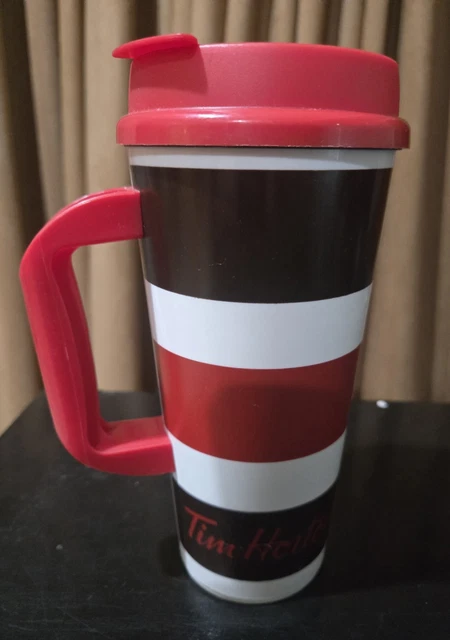TIM HORTONS WHIRLEY Black Travel Mug NEW $49.99 - PicClick CA