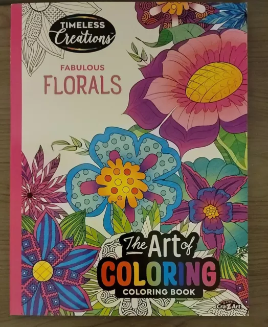 Cra-Z-Art Timeless Creations Coloring Book Planting Positivity 64 Pages