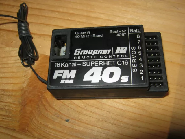 Empfänger Graupner C 16 - (40 Mhz)