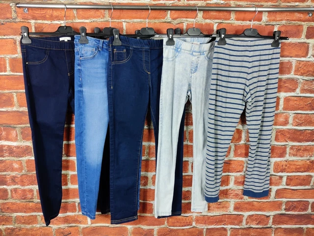 PACCHETTO RAGAZZE ETÀ 9-10 ANNI NEXT BLUEZOO ecc JEANS JEGGINGS LEGGINGS BAMBINI 140CM
