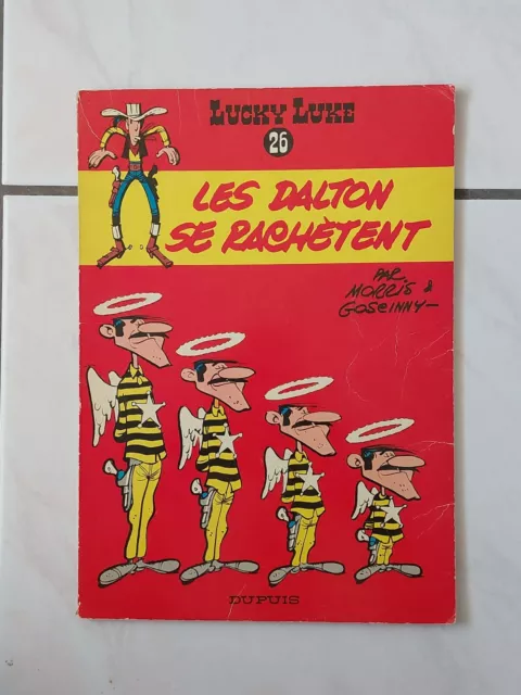 BD Lucky Luke - Les Dalton Se Rachètent - Édition 1966