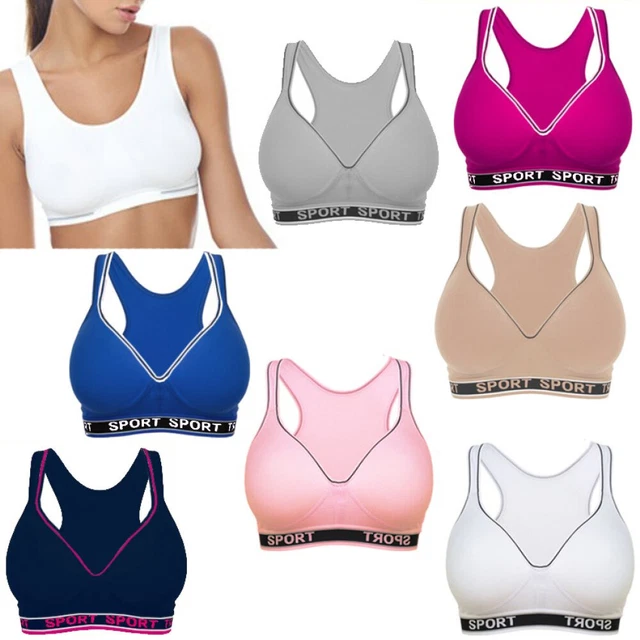 SPORT BH, Sport, Fitness Komfort Ohne Push-Up Ohne Bügel Gr.34C-40C (5603)