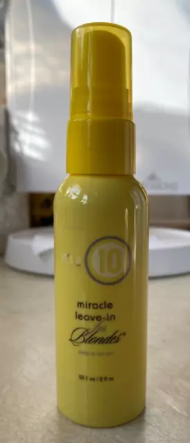 It's A 10 Miracle Leave-in for Blondes Spray 12m Cruelty Free 2fl oz ¡S&H gratis!