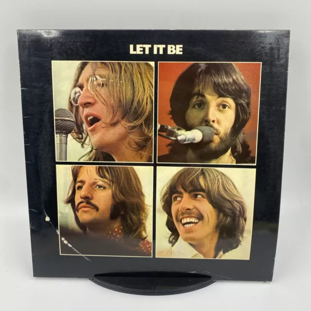 The Beatles Let It Be Lp Red Apple US 1st press Winchester VG+/G+Read Desc.