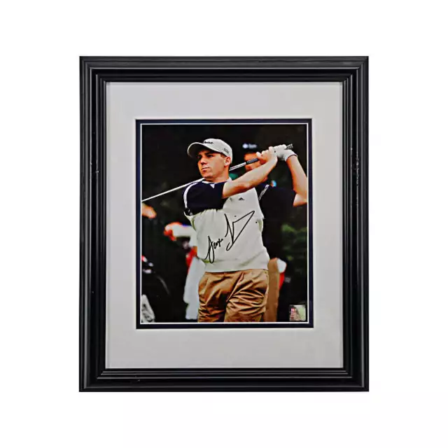 Sergio Garcia Autographed Signed 8x10 Framed Swinging Photo (JSA COA)