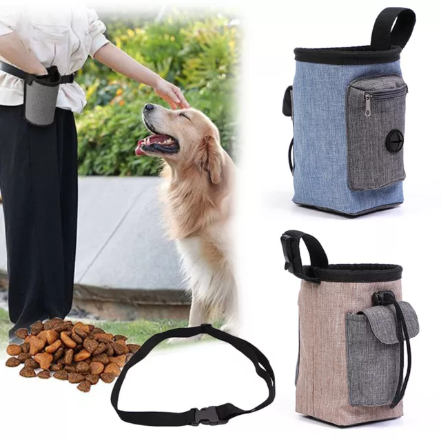 Pet Dog Puppy Obedience Training Treat Bag Feed Bait Food Snack Pouch Waist Bags