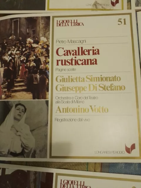 Cavalleria Rusticana,i gioielli Della Lirica, vinile 33 Giri come nuovo