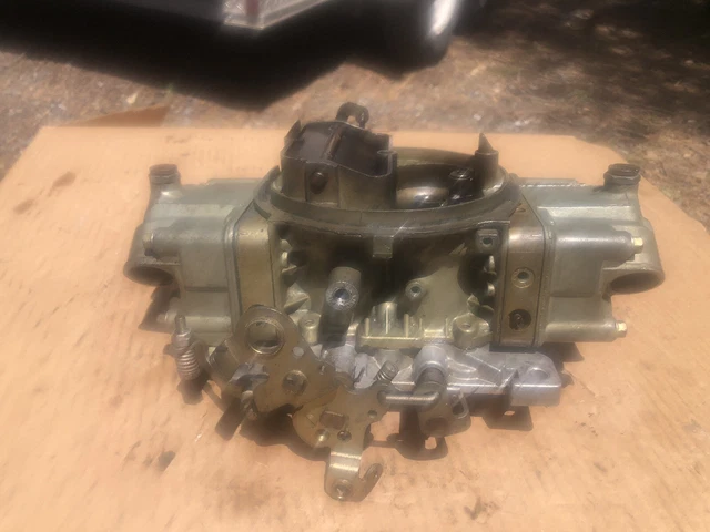 Holley 4781-5 Double Pump 850 cfm Carburetor Carb 4-Corner Idle Electric Choke