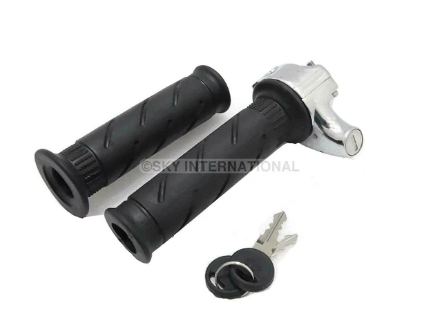 For Royal Enfield Bullet Throttle Twist Grip Lockable Accelerator Grip Early Mod