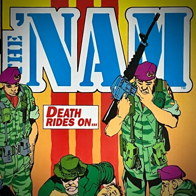 The Nam' #83 HTF Rare Low print run 2nd to Last Issue Marvel Comics 1993