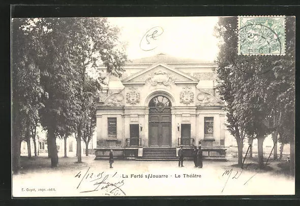 CPA La Ferte-sous-Jouarre, Le Theatre 1905