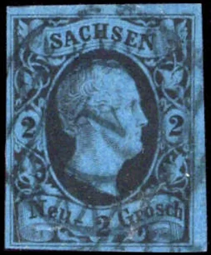 1852, Altdeutschland Sachsen, 7, gest. - 1600234