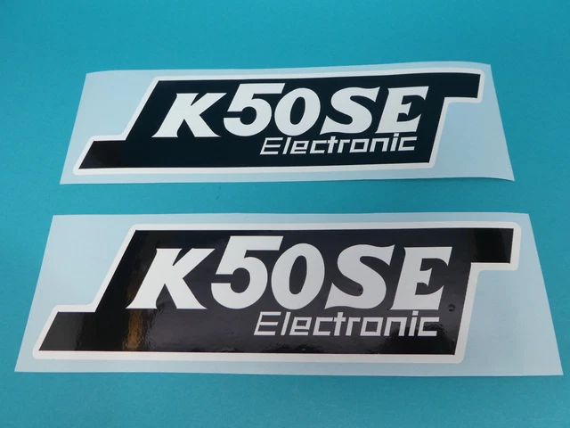 Hercules K50 RE Electronic Bj. 1973-74, Treeplank en motorbescherming opschrift. Voor het restaureren van klassieke motorfietsen van lak. Alternatief motorfiets embleem