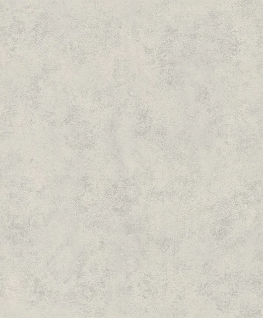 Rasch Tapete Rocknrolle 540444 Gris Liso Uni Yeso Óptica Papel Pintado Fieltro