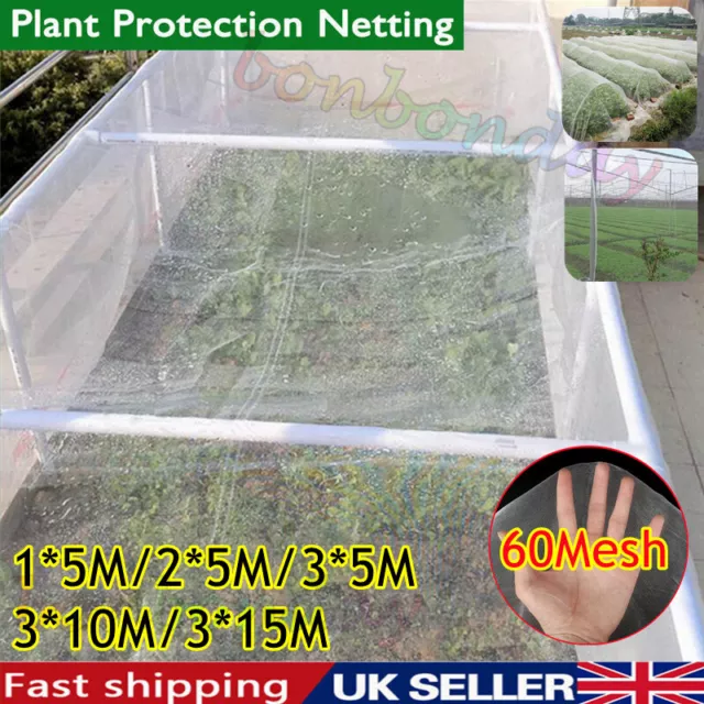 Garden Protect Netting Vegetable,Crop,Plant Fine Mesh Bird Insect Protect Net UK