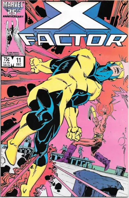 X-Factor Comic Book #11 Marvel Comics 1986 VERY HIGH GRADE UNREAD NEW