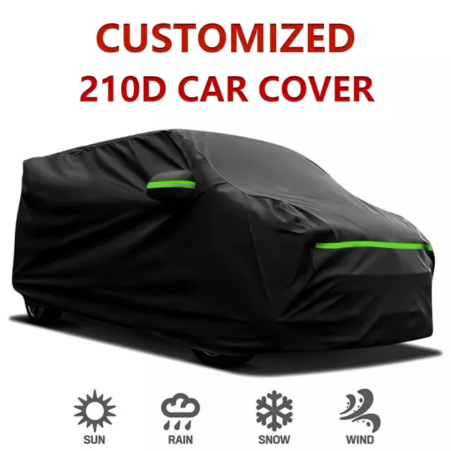 GEARZAAR Waterproof Car Cover Camper Van Full Protector for VW Transporter T5 T6