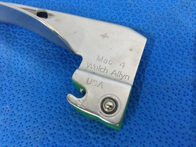 Welch Allyn MAC 4, 69064 Fiber Optic Laryngoscope Blade. 2