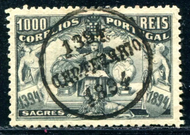 AZOREN 1894 74 gestempelt seltene Marke(J8372