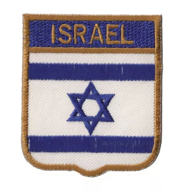Patche Israël fanion blason écusson drapeau patch Israel thermocollant