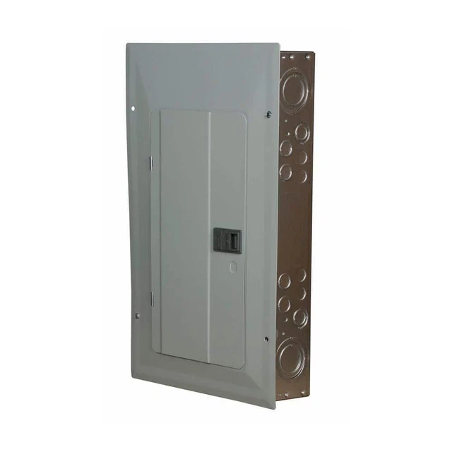 Eaton Main Breaker Box 100Amp 40-Circuit Indoor Plug On Neutral Load Center Kit