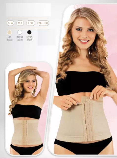 Damen Korsett Waist Trainer Korsage Taillenformer Mieder Bauchweg Body Shaper Fi