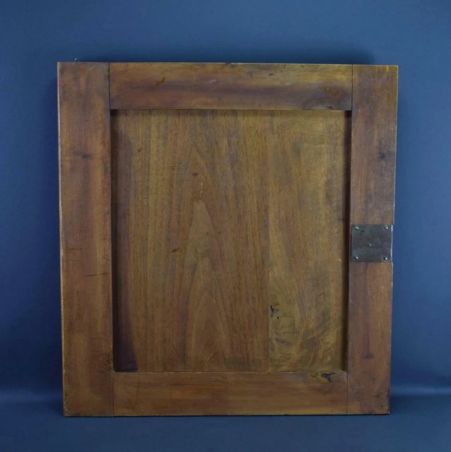 French Antique Gothic Hand Carved Wood Cupboard Door 19th 9