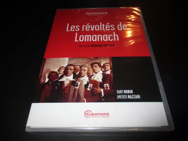 DVD NEUF "LES REVOLTEES DE LOMANACH" Dany ROBIN / Richard POTTIER