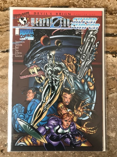 Weapon Zero Silver Surfer - Top Cow 1996 NM