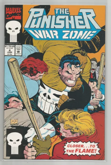 Punisher War Zone # 4 * Chuck Dixon * John Romita Jr. * Marvel Comics * 1992