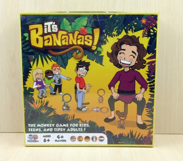 McMiller Entertainment It's Bananas The Monkey Game Board Game