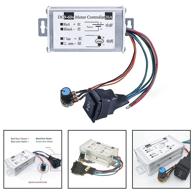 Module Contrôle Vitesse Ventilateur EMSea 12V 3A - Régulation Thermique Automatique, Câble Capteur Inclus