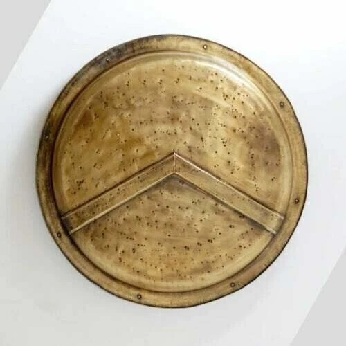 300 Spartan King Armor Medieval Greek Leonidas Battle Armor Round Shield 24 new