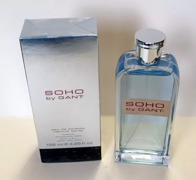 GANT SOHO EDT 125 ml NAT. SPRAY NUEVO / EMBALAJE ORIGINAL