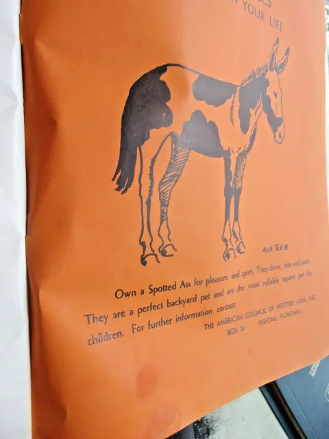 Mr Longears Spring 1971 j/ournal of Donkey/Mule Society