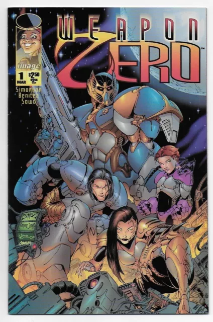WEAPON ZERO #1 IMAGE SIMONSON BENITEZ SOWD 1995 We Combine Shipping