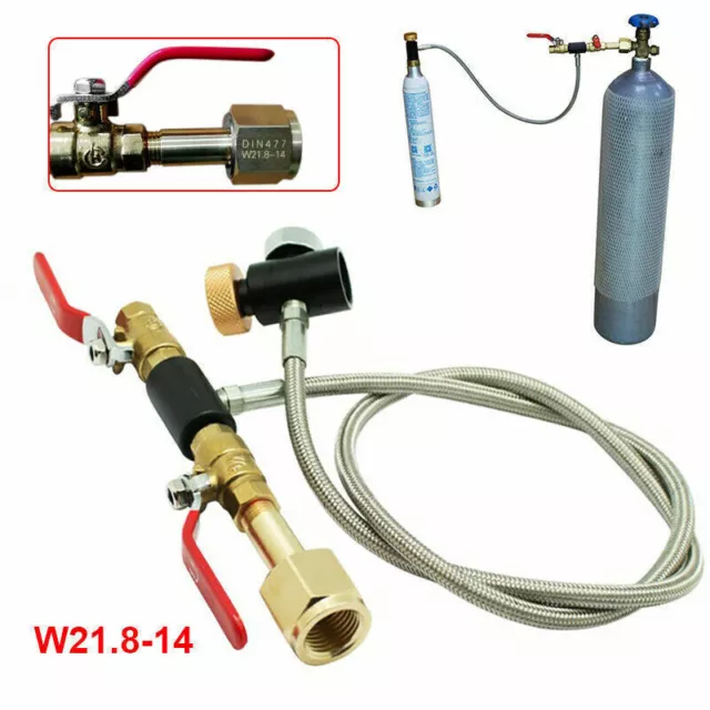 W21.8-14 CO2 Soda Stream Tank Cylinder Station Adapter Connector für Sodastream