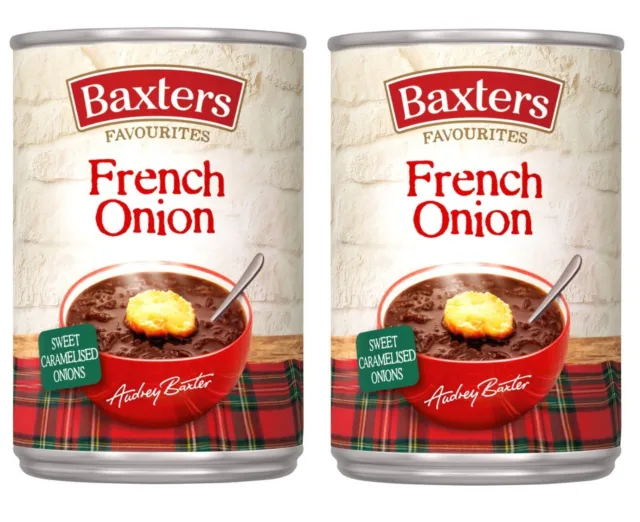 Baxters Favourites French Onion Soup 400g  PACK OF 2