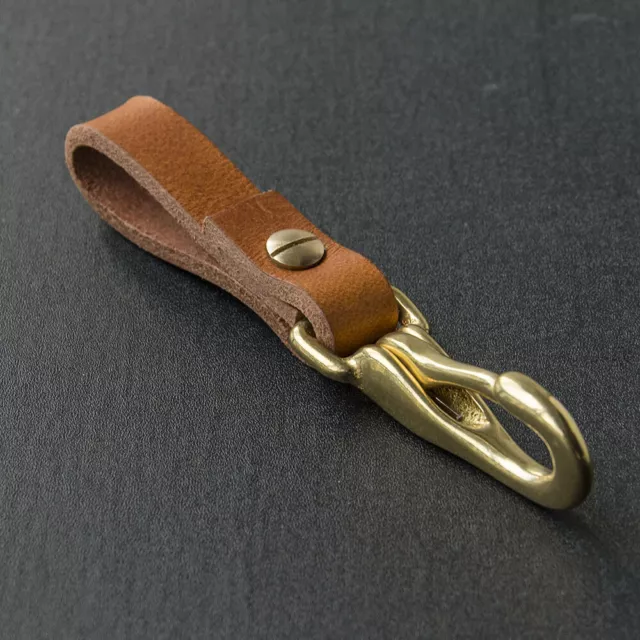 GetUSCart- MECHCOS Metal Keychain Ring Leather Belt Loop Car Fob