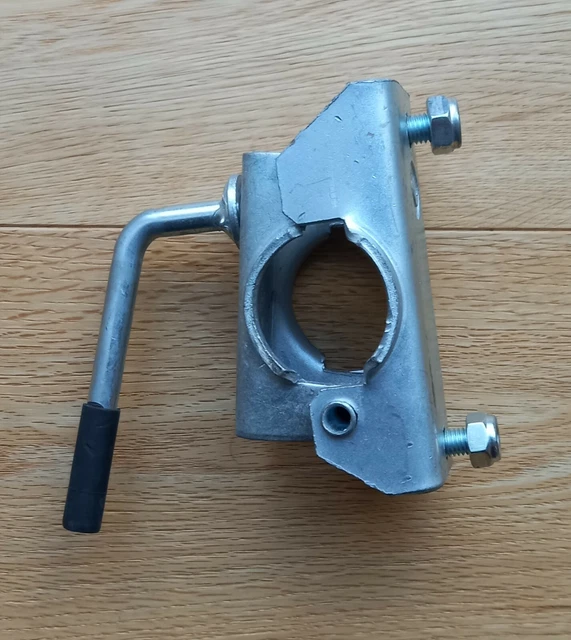 Halter für Stützrad Klemmschelle  48mm Ø Anhänger - neu