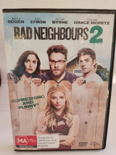 Neighbors 2: Seth Rogen, Chloë Grace Moretz face off in new poster