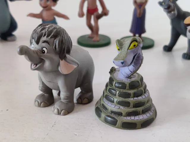 Disney Jungle Book PVC Figure Playset Baloo Bagheera Mowgli Kaa Shere Khan Etc 2