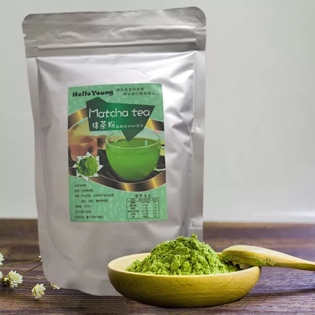 250g di Matcha biologico in polvere-Tè verde in polvere ricco di antiossidanti