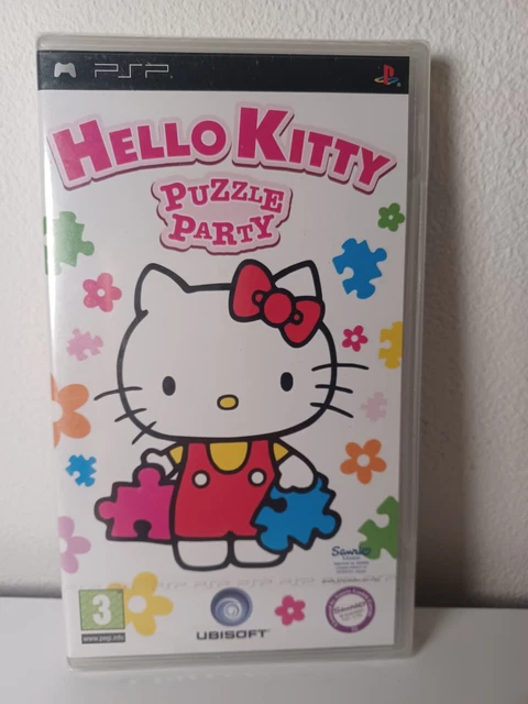 Jeu PSP Hello Kitty Puzzle Party - Version PAL España - Neuf Sous Blister - Ubisoft