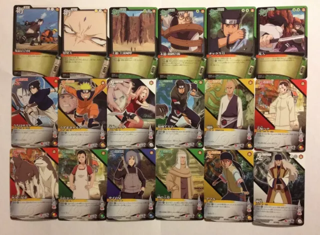 Naruto Shippuden Card Game Part 7 Reg Set 36/36 2